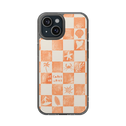 It Comes In Waves: Orange