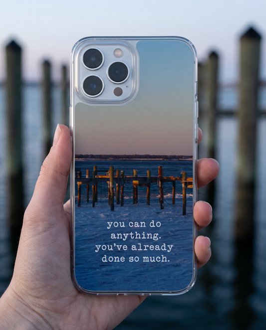 you've already done so much.