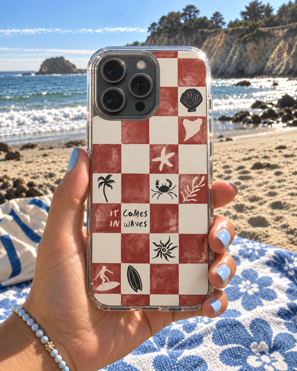 It Comes In Waves: Fiesta Red