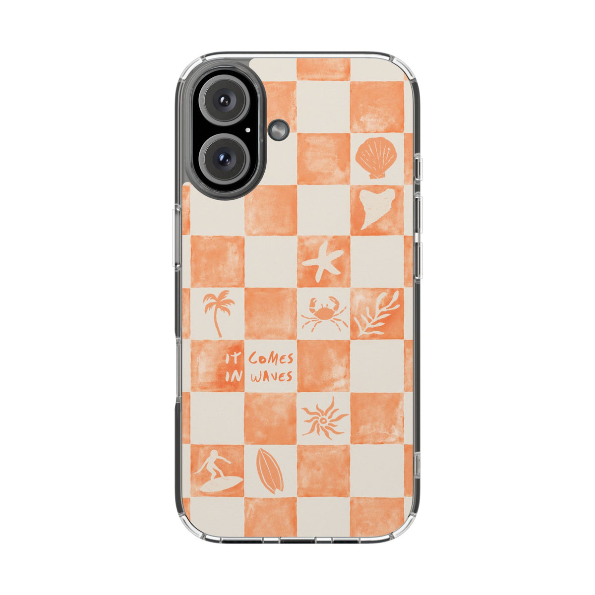 It Comes In Waves: Orange