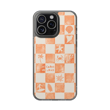 It Comes In Waves: Orange