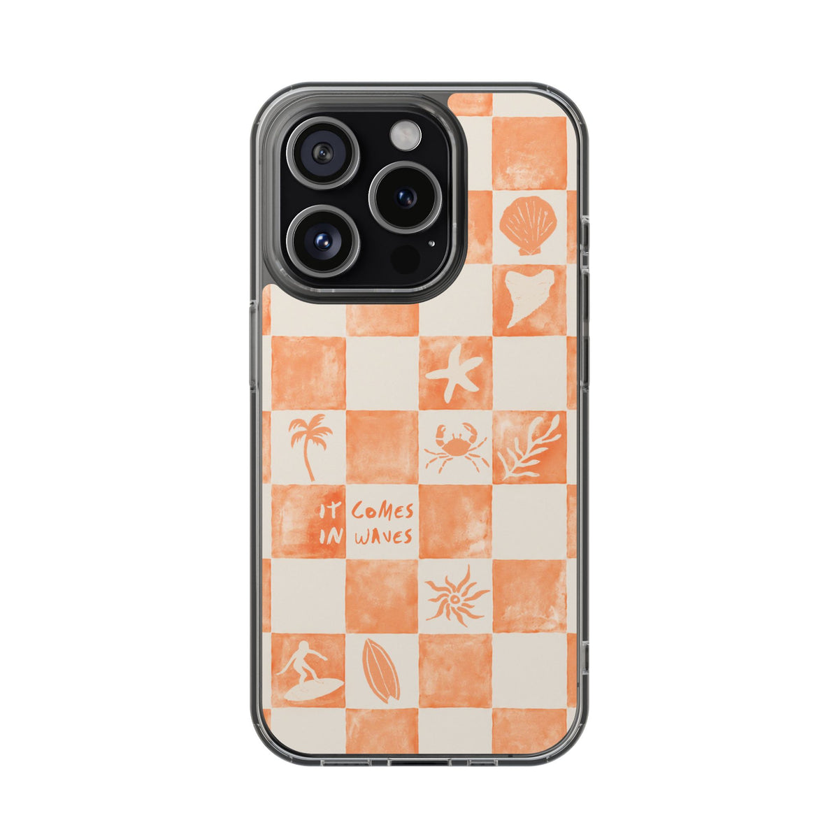 It Comes In Waves: Orange